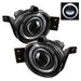 Spyder Auto 5021250 Halo Projector Fog Lights; Bulbs Included; Pair; Clear; - Truck Part Superstore