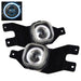 Spyder Auto 5021359 Halo Projector Fog Lights; Bulbs Included; w/Switch; Pair; Clear; - Truck Part Superstore