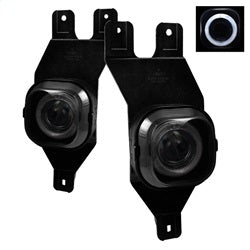 Spyder Auto 5021366 Halo Projector Fog Lights; Bulbs Included; w/Switch; Pair; Smoke; - Truck Part Superstore