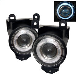 Spyder Auto 5021410 Halo Projector Fog Lights; Bulbs Included; Pair; Clear; - Truck Part Superstore