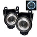Spyder Auto 5021410 Halo Projector Fog Lights; Bulbs Included; Pair; Clear; - Truck Part Superstore