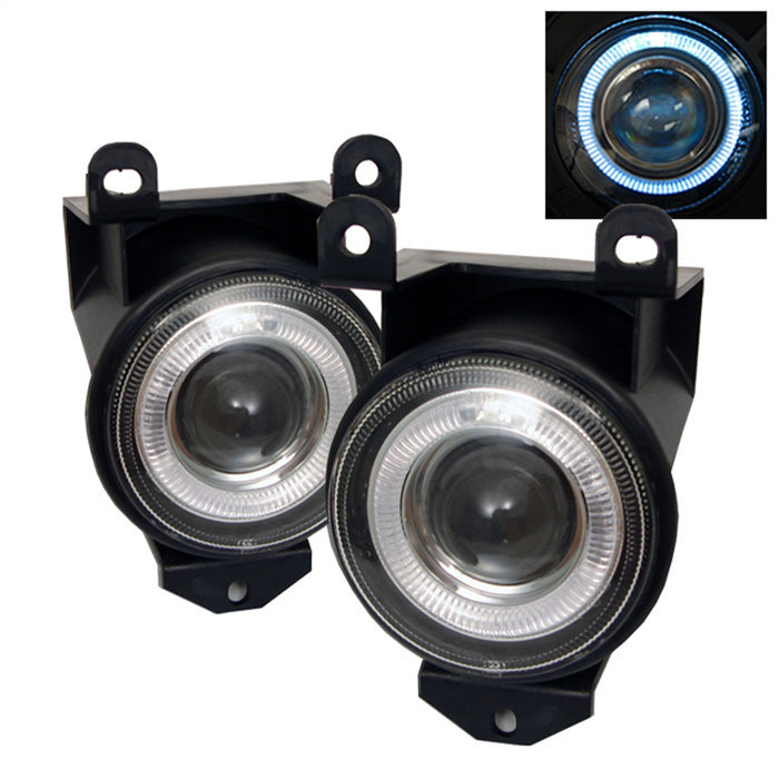 Spyder Auto 5021410 Halo Projector Fog Lights; Bulbs Included; Pair; Clear; - Truck Part Superstore