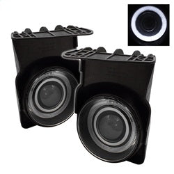 Spyder Auto 5021441 Halo Projector Fog Lights; Bulbs Included; w/Switch; Pair; Smoke; - Truck Part Superstore