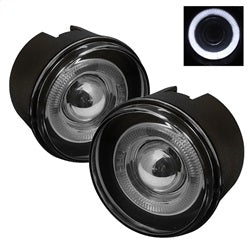 Spyder Auto 5021489 Halo Projector Fog Lights; Bulbs Included; Pair; w/Switch; Smoke; - Truck Part Superstore