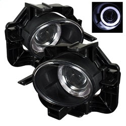 Spyder Auto 5021571 Halo Projector Fog Lights; Bulbs Included; w/Switch; Pair; Clear; - Truck Part Superstore