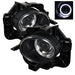 Spyder Auto 5021571 Halo Projector Fog Lights; Bulbs Included; w/Switch; Pair; Clear; - Truck Part Superstore
