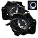 Spyder Auto 5021571 Halo Projector Fog Lights; Bulbs Included; w/Switch; Pair; Clear; - Truck Part Superstore