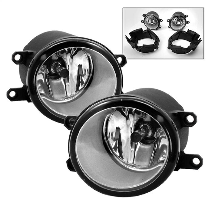 Spyder Auto 5021694 OEM Fog Lights; Bulbs Included; w/Switch; Pair; Clear; - Truck Part Superstore
