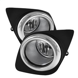 Spyder Auto 5021700 OEM Fog Lights; Bulbs Included; w/Switch; Pair; Clear; - Truck Part Superstore