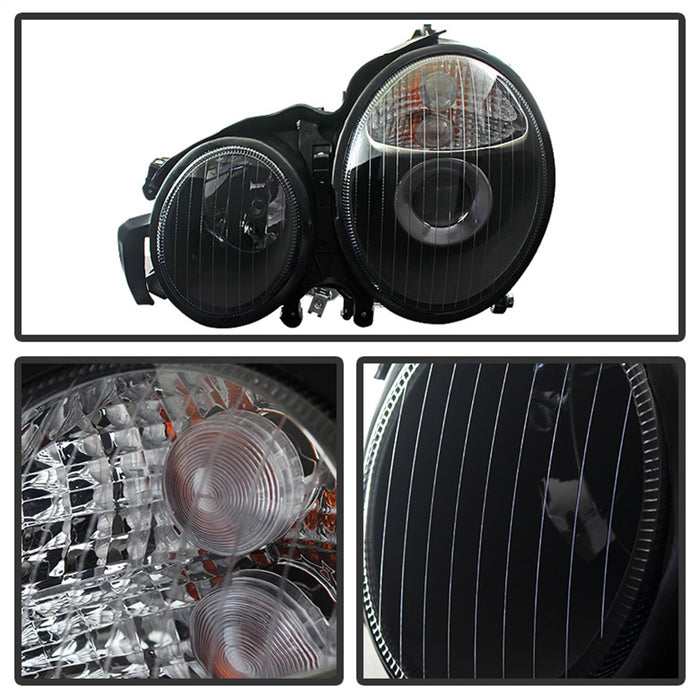 Spyder Auto 5021977 XTune Projector Headlights; Black; - Truck Part Superstore