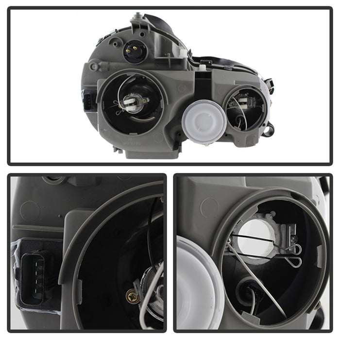 Spyder Auto 5021984 XTune Projector Headlights; Chrome; - Truck Part Superstore