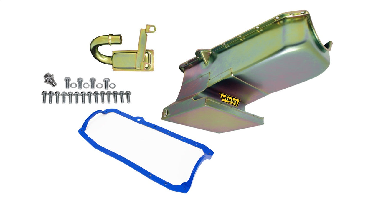 Weiand 5021WND Drag Racing Oil Pan Kit - Truck Part Superstore