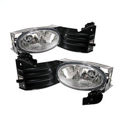 Spyder Auto 5022035 OEM Fog Lights; Bulbs Included; w/Switch; Pair; Clear; - Truck Part Superstore