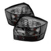 Spyder Auto 5022479 LED Tail Lights; Uses S25 Amber 120 Degree Single Filament Bulb; Pair; Smoke; - Truck Part Superstore