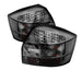 Spyder Auto 5022479 LED Tail Lights; Uses S25 Amber 120 Degree Single Filament Bulb; Pair; Smoke; - Truck Part Superstore