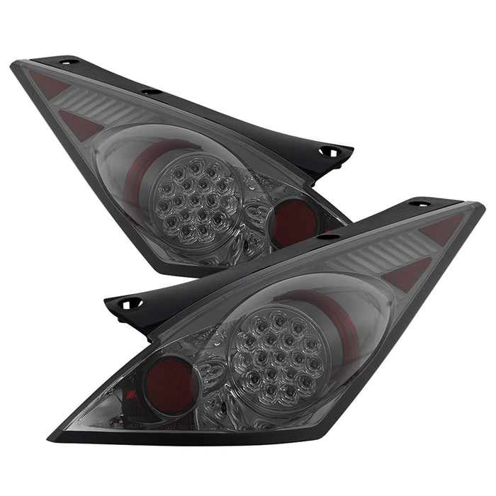 Spyder Auto 5022530 LED Tail Lights; Uses Stock Bulbs; Pair; Smoke; - Truck Part Superstore
