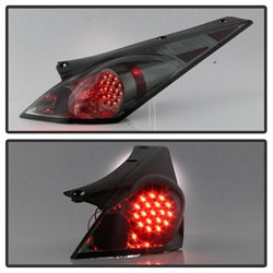 Spyder Auto 5022530 LED Tail Lights; Uses Stock Bulbs; Pair; Smoke; - Truck Part Superstore