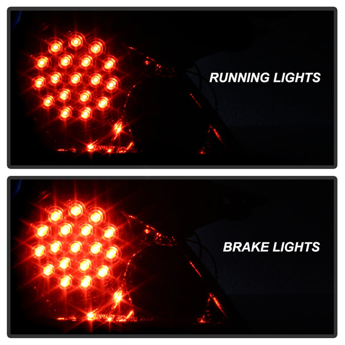 Spyder Auto 5022530 LED Tail Lights; Uses Stock Bulbs; Pair; Smoke; - Truck Part Superstore