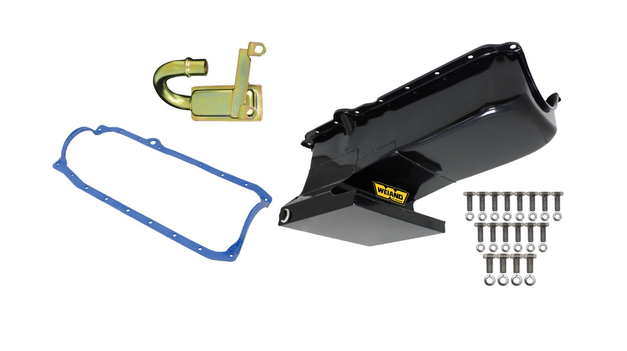Weiand 5022WND Drag Racing Oil Pan Kit - Truck Part Superstore