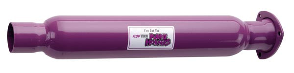Flowtech 50230FLT Purple Hornies Header Muffler - Truck Part Superstore