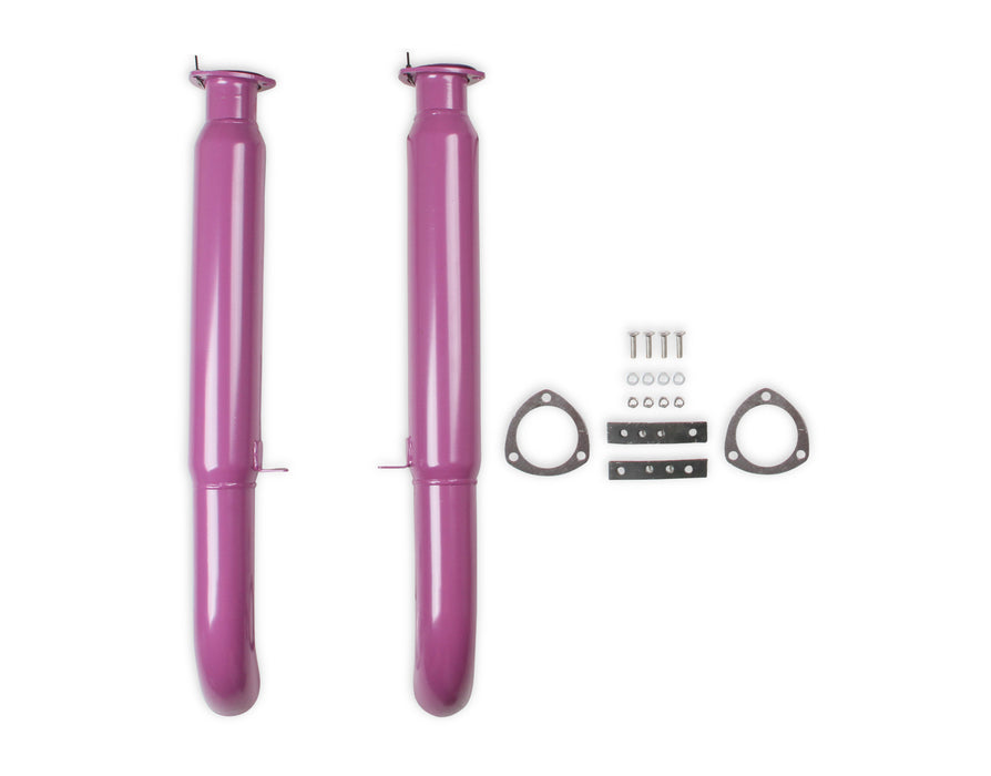 Flowtech 50232FLT Purple Hornies Header Muffler - Truck Part Superstore