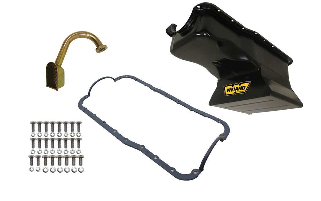 Weiand 5024WND Drag Racing Oil Pan Kit - Truck Part Superstore