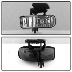 Spyder Auto 5025487 OEM Fog Lights; Bulbs Included; Pair; w/o Switch; Clear; - Truck Part Superstore