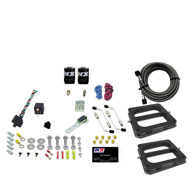 Nitrous Express 50270-00 DUAL DOM/GAS (100-200-300-400-500HP) LESS BOTTLE - Truck Part Superstore
