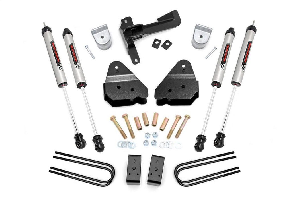 Rough Country 50270 Lift Kit-Suspension w/Shock; 3 in. Lift; V2 Shocks; - Truck Part Superstore