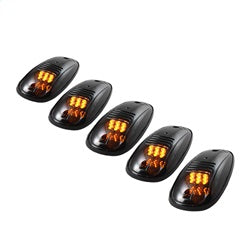 Spyder Auto 5028198 XTune Cab Roof Lights; Marker/Paring/Running Lights; 5 pc.; Smoke; - Truck Part Superstore