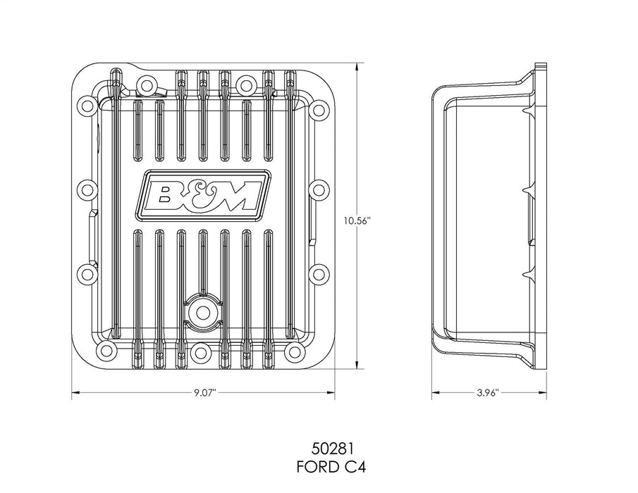 B&M 50281 Transmission Oil Pan - Truck Part Superstore