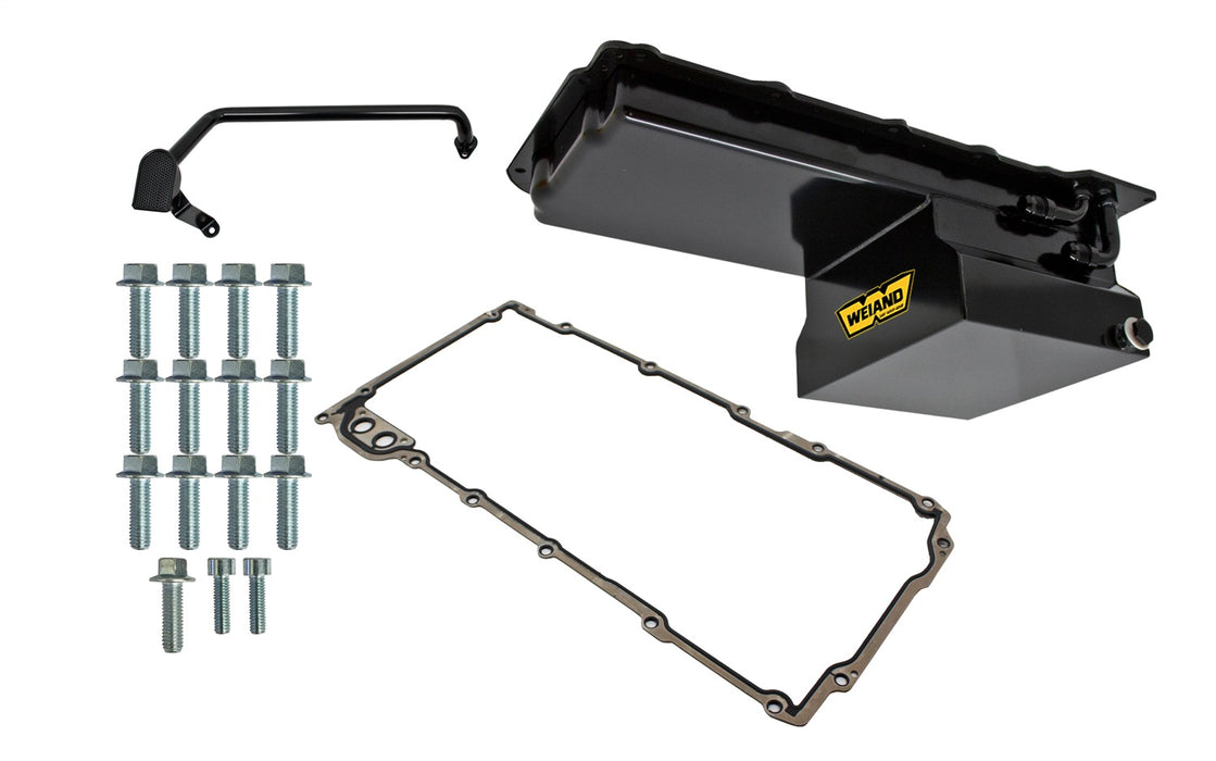 Weiand 5028WND Drag Racing Oil Pan Kit - Truck Part Superstore