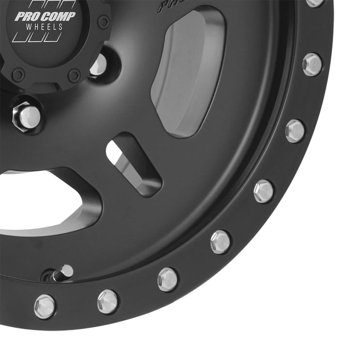 Pro Comp Alloy Wheels 5029-78583 Series 29 La Paz 17x8.5 with 6 on 5.5 Bolt Pattern 4.75 Backspace Satin Black Finish Pro Comp Alloy Wheels - Truck Part Superstore