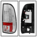 Spyder Auto 5029126 LED Tail Lights; Version 2; Uses Stock Bulbs; Pair; Chrome; - Truck Part Superstore