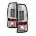 Spyder Auto 5029126 LED Tail Lights; Version 2; Uses Stock Bulbs; Pair; Chrome; - Truck Part Superstore