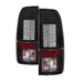 Spyder Auto 5029133 LED Tail Lights; Version 2; Uses Stock Bulbs; Pair; Black; - Truck Part Superstore
