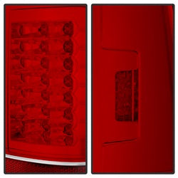 Spyder Auto 5029140 LED Tail Lights; Version 2; Uses Stock Bulbs; Pair; Red/Clear; - Truck Part Superstore