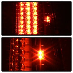 Spyder Auto 5029140 LED Tail Lights; Version 2; Uses Stock Bulbs; Pair; Red/Clear; - Truck Part Superstore