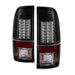 Spyder Auto 5029188 LED Tail Lights; Version 2; Uses Stock Bulbs; Pair; Black; - Truck Part Superstore