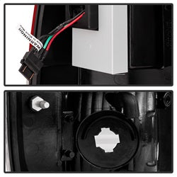 Spyder Auto 5029195 LED Tail Lights; Version 2; Uses Stock Bulbs; Pair; Red/Clear; - Truck Part Superstore