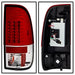 Spyder Auto 5029195 LED Tail Lights; Version 2; Uses Stock Bulbs; Pair; Red/Clear; - Truck Part Superstore