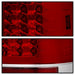 Spyder Auto 5029195 LED Tail Lights; Version 2; Uses Stock Bulbs; Pair; Red/Clear; - Truck Part Superstore