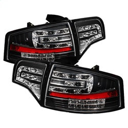 Spyder Auto 5029287 LED Tail Lights; Uses Stock Bulbs; Pair; Black; - Truck Part Superstore
