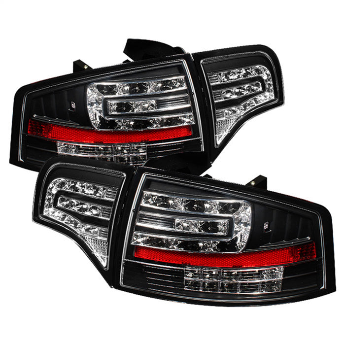 Spyder Auto 5029287 LED Tail Lights; Uses Stock Bulbs; Pair; Black; - Truck Part Superstore