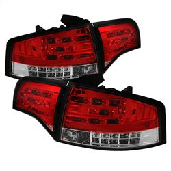 Spyder Auto 5029294 LED Tail Lights; Uses Stock Bulbs; Pair; Red/Clear; - Truck Part Superstore