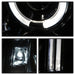 Spyder Auto 5029324 Halo Projector Headlights; Bulbs Included; Pair; Chrome; - Truck Part Superstore