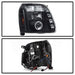 Spyder Auto 5029331 Halo Projector Headlights; Bulbs Included; Pair; Black; - Truck Part Superstore