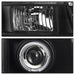 Spyder Auto 5029331 Halo Projector Headlights; Bulbs Included; Pair; Black; - Truck Part Superstore