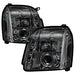 Spyder Auto 5029348 Halo Projector Headlights; Bulbs Included; Pair; Smoke; - Truck Part Superstore
