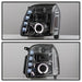 Spyder Auto 5029348 Halo Projector Headlights; Bulbs Included; Pair; Smoke; - Truck Part Superstore